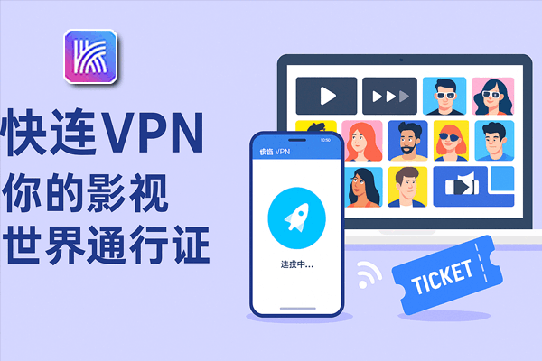快连智能分流设置示意