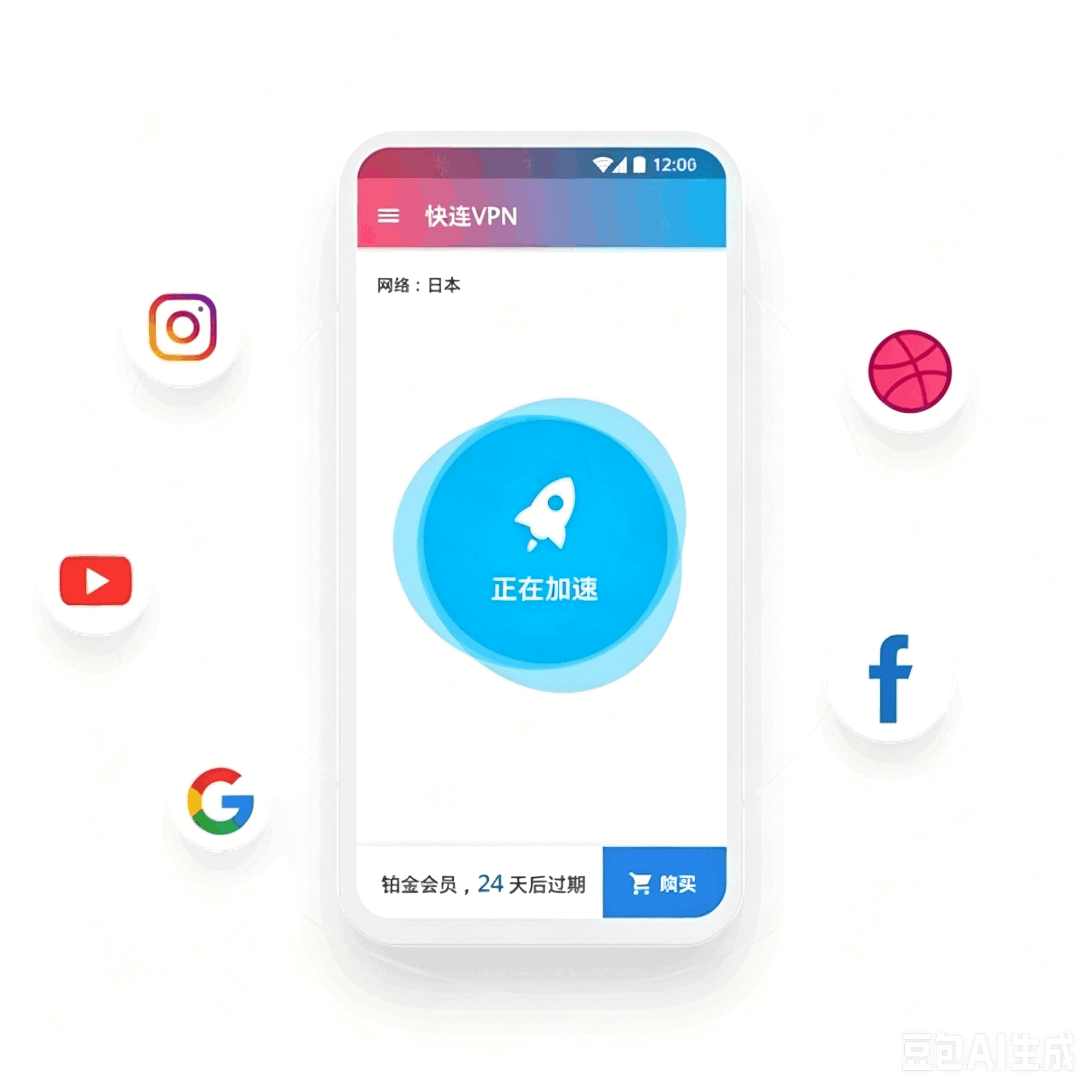 快连免费体验领取示意图